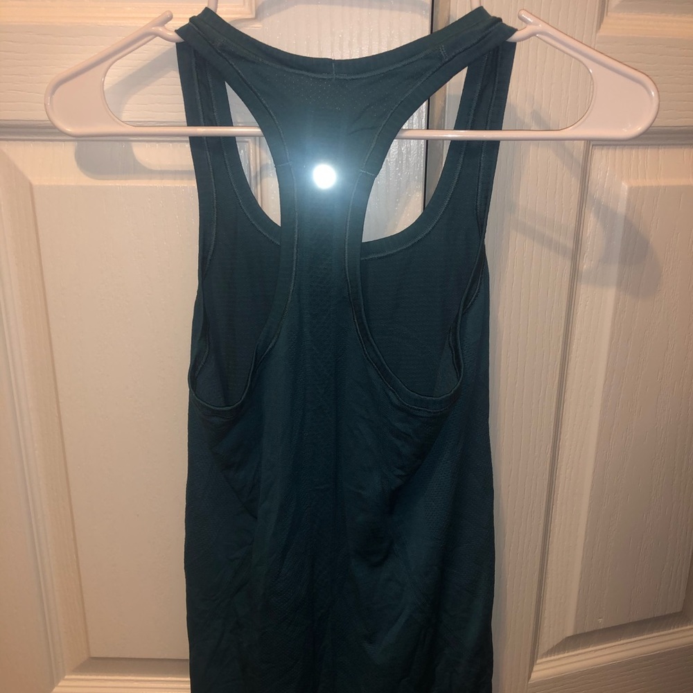 Turquoise lulu lemon tank